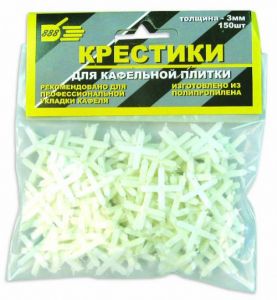 Крестики для плитки  1,5 мм, 200 шт [100]