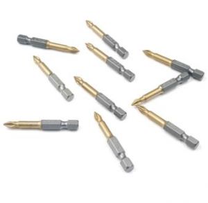 Насадки TiNC PH2 * 50 мм "WP", желтые, 10 шт [300]